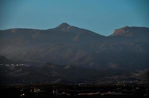 paysage de montagne pittoresque photo