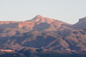 paysage de montagne pittoresque photo