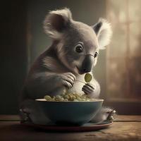 koala illustration ai généré photo