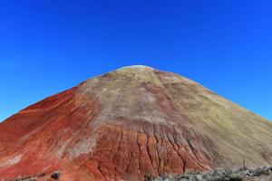 le peint collines dans wheeler comté, Oregon photo