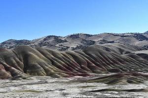 le peint collines dans wheeler comté, Oregon photo