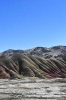 le peint collines dans wheeler comté, Oregon photo