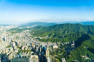 Vue de la ville de Taipei, Taiwan photo