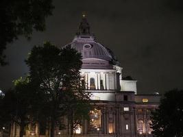 nuit vue de le ville de Londres photo