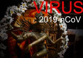 coronavirus 2019-ncov concept de Inde. photo