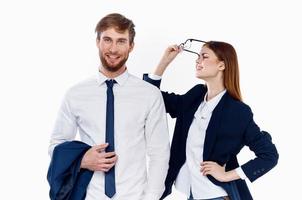 affaires Hommes et femmes la finance Bureau la communication studio photo