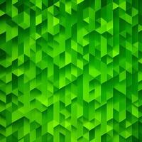 géométrique modèle de chevauchement polygones dans vert tons. le image a été établi en utilisant génératif ai. géométrique texture. photo