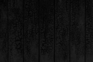 gris noir foncé texturé Contexte de fissuré peindre sur en bois mur photo