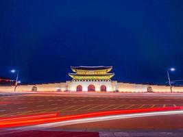 Palais de Gyeongbokgung, ville de Séoul en Corée du Sud photo