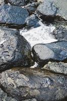humide texturé rochers photo