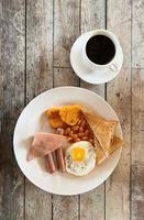 petit déjeuner et café photo