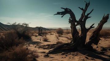 mort des arbres dans le namib désert, namibie, Afrique photo