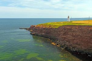 phare garde une éloigné côte photo