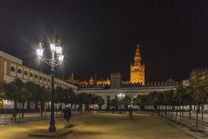 séville cathédrale est le troisième le plus grand église dans le monde et un de le magnifique exemples de gothique et baroque architectural modes et Giralda le cloche la tour de est 104.1 mètres haute photo