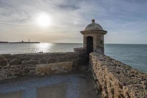 cadix une Port ville dans andalousie dans sud-ouest Espagne et différent ville vues photo