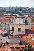 aérien vue de le sanctuaire de le Divin pitié dans Vilnius photo