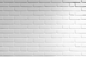 le blanc brique mur Contexte dans abstrait style. ai généré photo