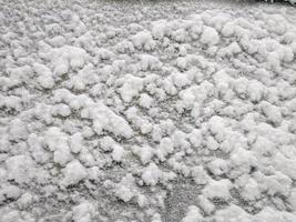 texture de Frais neigeux tissu hiver neige Contexte photo