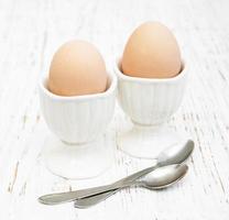 petit-déjeuner aux œufs photo