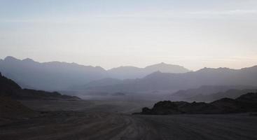 paysage désertique de montagne photo