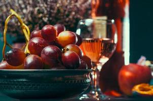 fruits et vin photo