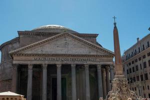 Rome 2023 panthéum, est une bâtiment de ancien Rome situé dans le pigne photo