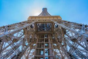 Tour Eiffel monument de l'hôtel et resort parisien dans la ville de Macao, Chine photo