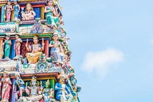 temple hindou indien à singapour photo