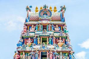 temple hindou indien à singapour photo