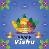 fond de vishu heureux photo