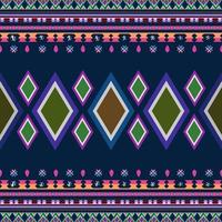 ikat géométrique folklore ornement. tribal ethnique texture. sans couture rayé modèle dans aztèque style. figure tribal broderie. Indien, scandinave, gypse oui, mexicain, populaire pattern.seamless modèle fabuleux photo