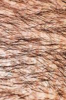 Hommes cheveux fermer. tête cheveux macro. cheveux Contexte photo