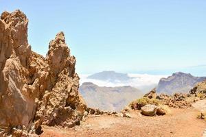 vue panoramique sur la montagne photo