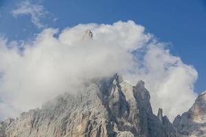 vue panoramique sur la montagne photo