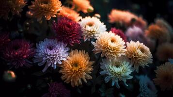 magnifique botanique fleur élégance ambiance ou émotion génératif ai photo