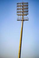 criquet stade inonder lumières poteaux à Delhi, Inde, criquet stade lumières photo