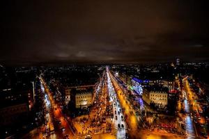 vue panoramique sur la ville photo