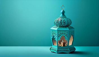 mubarak Ramadan kareem islamique musulman bannière Contexte. produire ai. photo