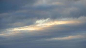 ciel avec des nuages photo