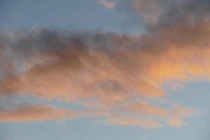 ciel avec des nuages photo