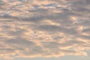 ciel avec des nuages photo