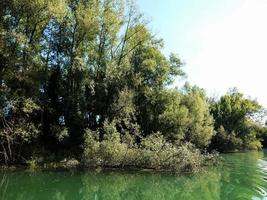 vue panoramique sur la rivière photo