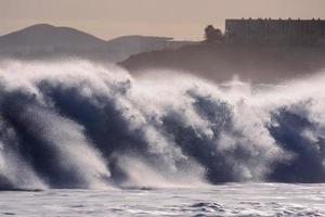 mer avec vagues photo