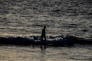 mer avec vagues photo