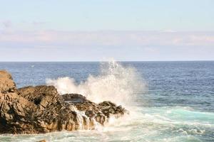 mer avec vagues photo