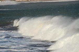 mer avec vagues photo