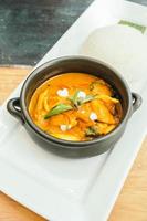 soupe de poulet au curry panang