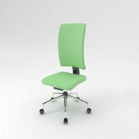 Bureau chaise 3d rendu réaliste meubles côté vue photo