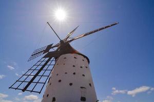 traditionnel Moulin à vent sur Tenerife photo