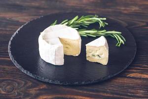 gros plan de fromage cambozola photo